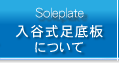 歩行時の痛みには入谷式足底板